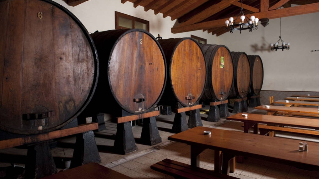 Sidrería Alorrenea  (Astigarraga, Guipúzcoa).