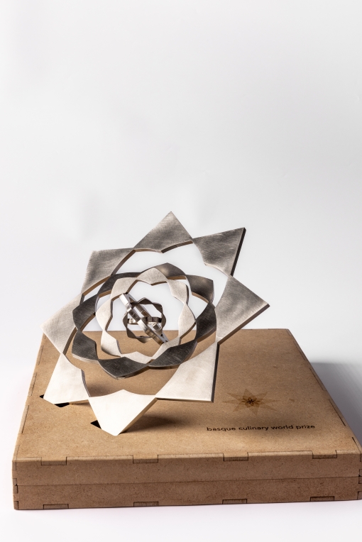 Basque Culinary World Prize award. Photo: Basque Culinary Center